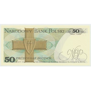 PRL, 50 złotych 1975 BE - 0000132 - z drugiej paczki bankowej !