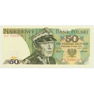 République populaire de Pologne, 50 zloty 1975 BD - 0000157 - du deuxième colis bancaire !