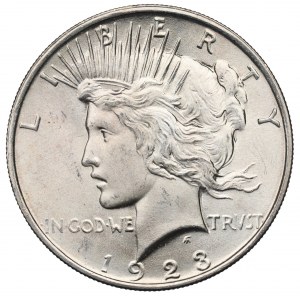 USA, Friedensdollar 1923