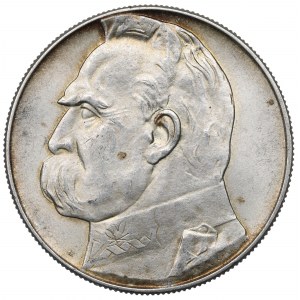 II Republic of Poland, 10 zloty 1939 Pilsudski