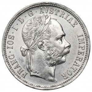 Austria, Franz Joseph, 1 florin 1891