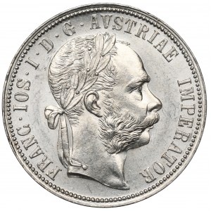 Austria, Franz Joseph, 1 florin 18868