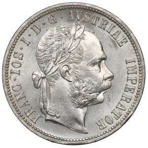 Austria, Franz Joseph, 1 florin 1877