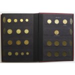 People's Republic of Poland, Collection of coins in vintage claspers - 1949-1990