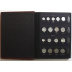 People's Republic of Poland, Collection of coins in vintage claspers - 1949-1990