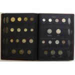 People's Republic of Poland, Collection of coins in vintage claspers - 1949-1990