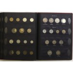 People's Republic of Poland, Collection of coins in vintage claspers - 1949-1990