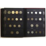 People's Republic of Poland, Collection of coins in vintage claspers - 1949-1990