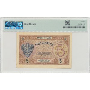 II RP, 5 złotych 28 lutego 1919 S. 87. A. - PMG 30