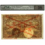 II RP, 1.000 złotych 1919, WZÓR - niski nadruk, PMG 58