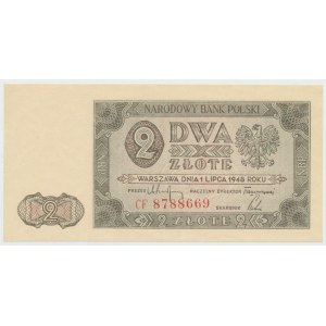 PRL, 2 złote 1948 CF