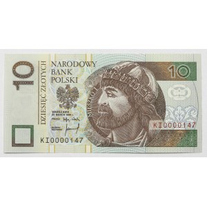 10 gold 1994 KI - low number ...147