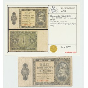 II RP, 1 złoty 1938 L ex. LUCOW
