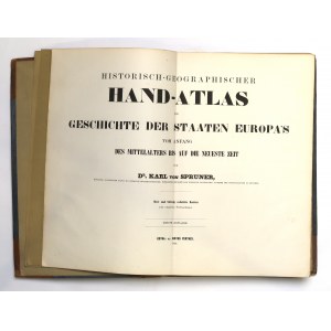 Spruner K., Historich-Geographischer Hand-Atlas 1854