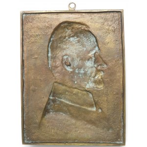 Polska, Plakieta Józef Haller - Chodziński, Wilno 1918