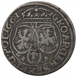 John II Casimir, 6 groschen 1661, Lviv