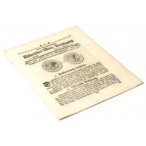 Historischen Munz-Belustigung 1732 - medal Zygmunta Diestrichstein 1515