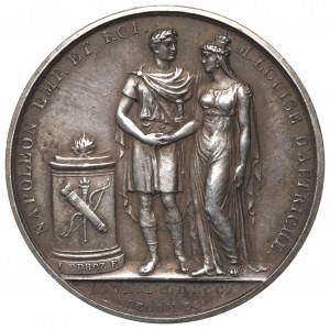 Francie, Svatební medaile Napoleona a Marie Luisy Rakouské 1810
