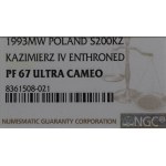 III RP, 200.000 zł 1993 - Kazimierz IV Jagiellończyk NGC PF67 Ultra Cameo
