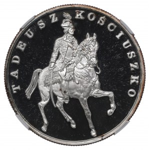 III RP, 100.000 zlotych 1990 Kosciuszko - NGC PF69 Ultra Cameo