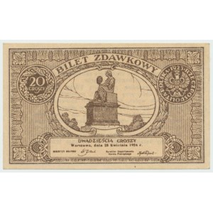 II RP, 20 groszy 1924