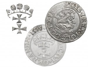 Sigismund I the Old, Groschen 1548 Danzig