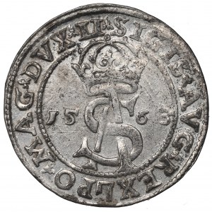 Sigismund II Augustus, 3 groschen 1563, Vilnius - LI/L