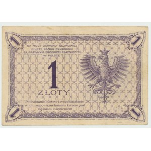II Republic of Poland, 1 zloty 1919