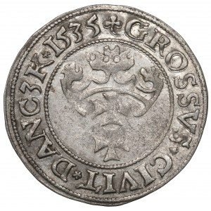 Sigismund I the Old, Groschen 1535, Danzig