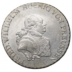 Germany, Preussen, Friedrich Wilhelm II, 1/3 thaler 1790 E