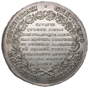 Stanislaus Augustus, Thaler 1793 Targowica