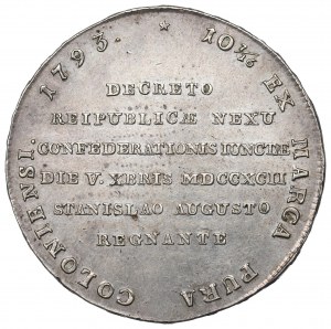 Stanislaus Augustus, Thaler 1793 Targowica