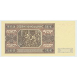 PRL, 500 złotych 1948 CC