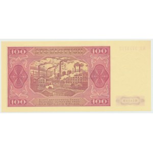 People's Republic of Poland, 100 gold 1948 KR