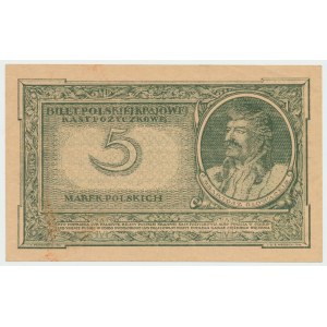 II RP, 5 marek polskich 1919 IT