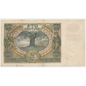GG, 100 złotych 1934 CA. FAŁSZYWY przedruk okupacyjny