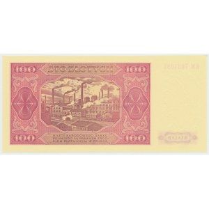 PRL, 100 złotych 1948 KM - RZADKI