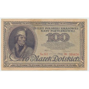 II RP, 100 marks 1919 III Ser. A - rare