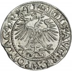 Sigismund II Augustus, Half-grosz 1552, Vilnius, LI/LITVA - rarer