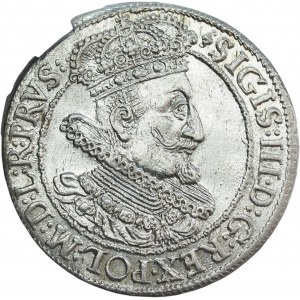 Sigismund III Vasa, Ort 1615 SA, Gdańsk, new type of bust - EXCELLENT