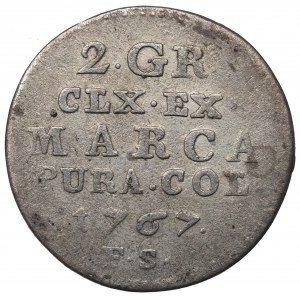 Poniatowski, demi-or 1767
