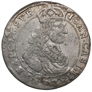 John II Casimir, 18 groschen 1667, Bromberg