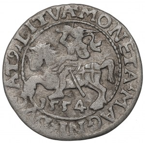 Sigismund II. Augustus, Halbergroschen 1554, Wilna - LI/LITVA