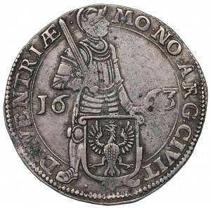 Holandsko, Deventer, strieborný dukát 1663