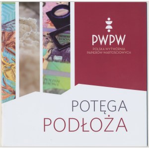 PWPW, Polskie Żubry 2019 - komplet POTĘGA PODŁOŻA z folderem - 9 szt