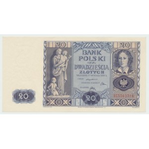 II RP, 20 złotych 1936 BC
