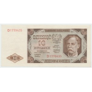 PRL, 10 złotych 1948 D