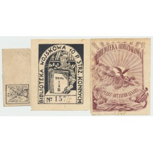 Second Republic, Military ex libris set