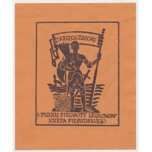 II RP, Ex libris 1. Infanterieregiment der Legion