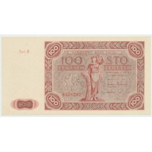 PRL, 100 złotych 1947 B
